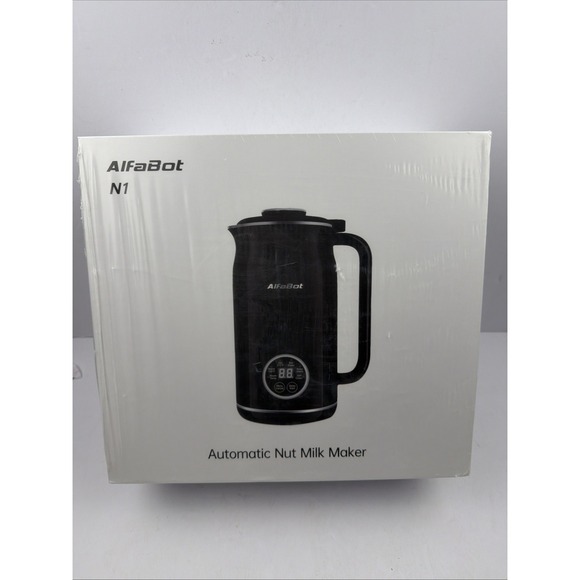 AlfaBot Other - ALFABOT N1 NUT MILK MAKER ALMOND MILK MACHINE/MIXER/BLENDER-NEW-BLACK